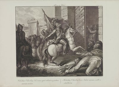 Intocht van Boleslaw de Dappere in Kiev door Smuglewicz, Franciszek door Franciszek Smuglewicz
