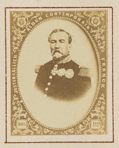 Christophe Léon Louis Juchault de Lamoricière door Franck (François Marie Louis Alexandre Gobinet de Villecholles)