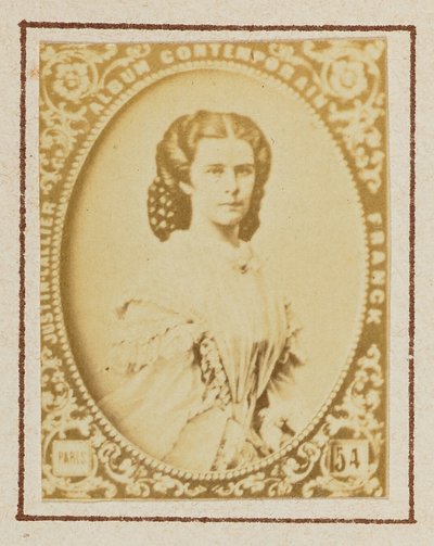 Keizerin Elisabeth van Oostenrijk door Franck (François Marie Louis Alexandre Gobinet de Villecholles)