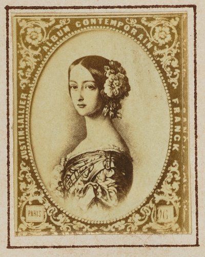 Francisca, prinses van Joinville door Franck (François Marie Louis Alexandre Gobinet de Villecholles)