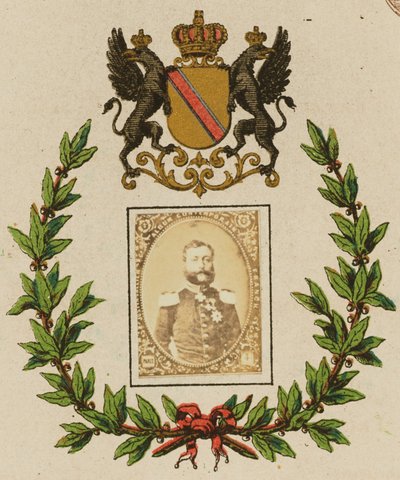 Frederik Wilhelm Ludwig, Groothertog van Baden door Franck (François Marie Louis Alexandre Gobinet de Villecholles)
