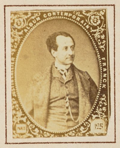 Jean Baptiste Prosper Bressant door Franck (François Marie Louis Alexandre Gobinet de Villecholles)