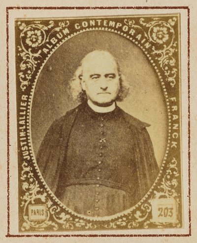 Marie-Alphonse Ratisbonne door Franck (François Marie Louis Alexandre Gobinet de Villecholles)