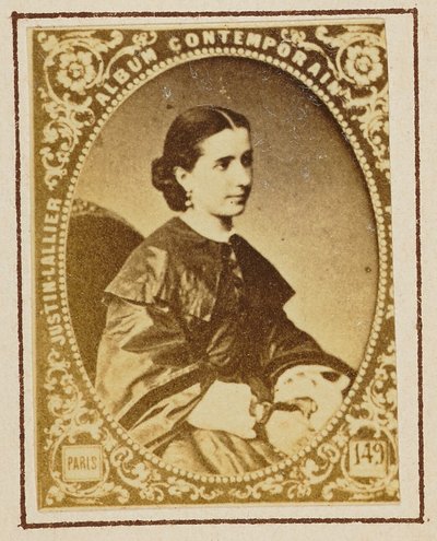 Victoria Lafontaine door Franck (François Marie Louis Alexandre Gobinet de Villecholles)