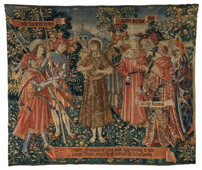 Tapijt, Sint Jan predikend door Franco-Flemish School
