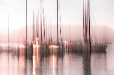 Vage droom van de jachthaven door Franco Tessarolo