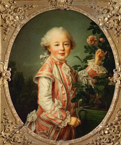 De graaf van Nogent ... door Francois-Hubert Drouais