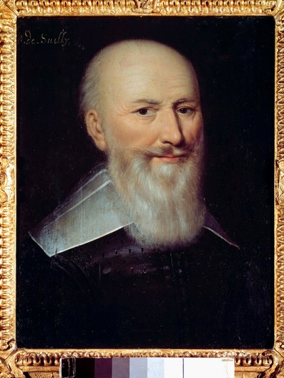 Portret van Maximilian de Bethune (1560-1641), Baron de Rosny, Hertog van Sully door Francois (attr.to) Quesnel