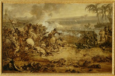De strijd van de piramides ... door François André Vincent