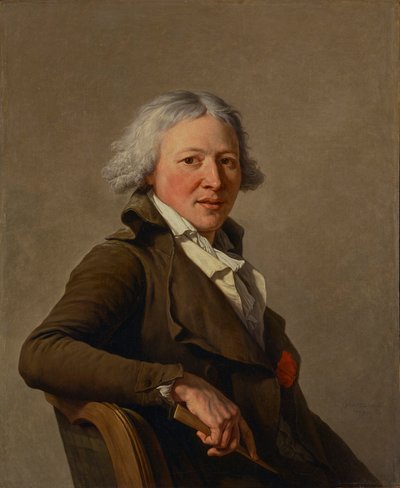Portret van de beeldhouwer Roland door François André Vincent