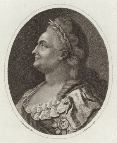 Catharina de Grote door Francois Bonneville
