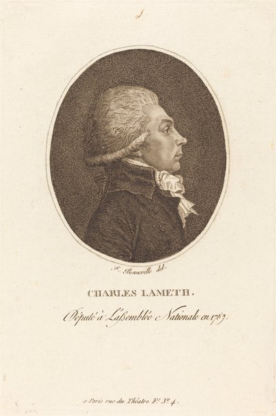 Charles Lameth door Francois Bonneville