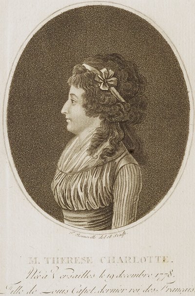 M. Therese Charlotte door Francois Bonneville