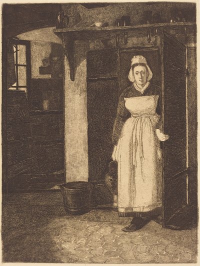 De kelderdeur door François Bonvin