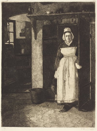 De kelderdeur door François Bonvin