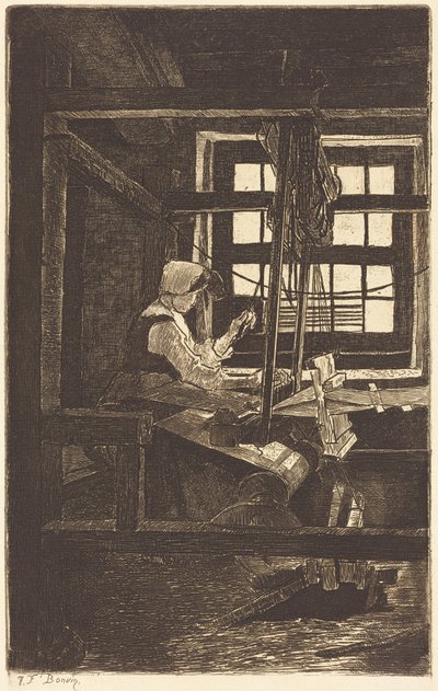 Weefster door François Bonvin