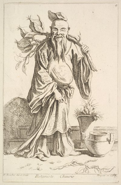 Chinese botanicus door François Boucher