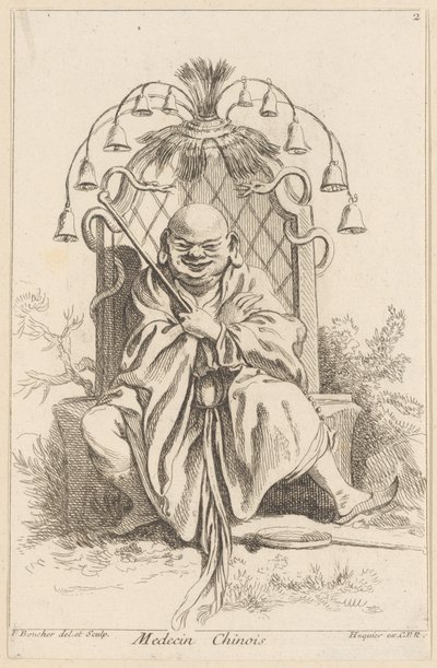 Chinese arts door François Boucher