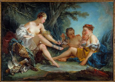 De terugkeer van de jacht van Diana door François Boucher