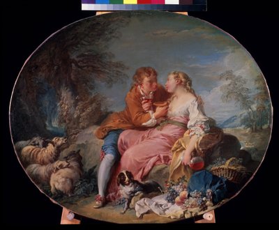 Pastorale door François Boucher