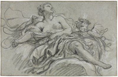 Venus en Cupido door François Boucher