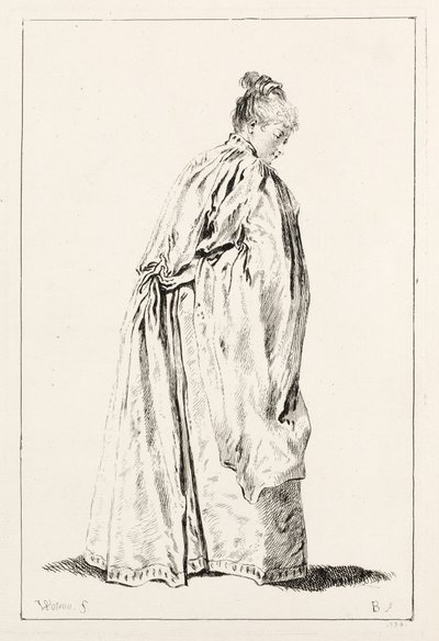 Staande Vrouw door François Boucher