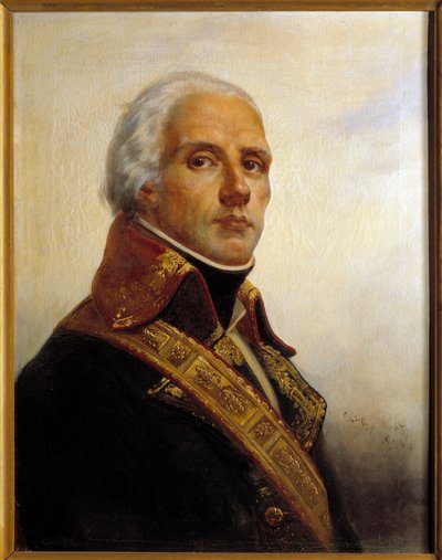 Portret van Joseph Christophe Coquille Dugommier (1736-1794) door Francois Bouchot