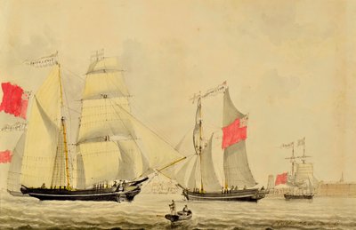 Chesterfield, Stad van Dundee, Stad van Rotterdam en Venus nabij Rotterdam door Francois Carlebur