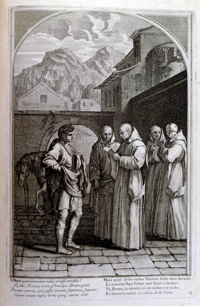 Gravure door Francois Chauveau 1680 