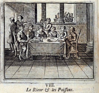 Het Gelach en de Vissen door Francois Chauveau