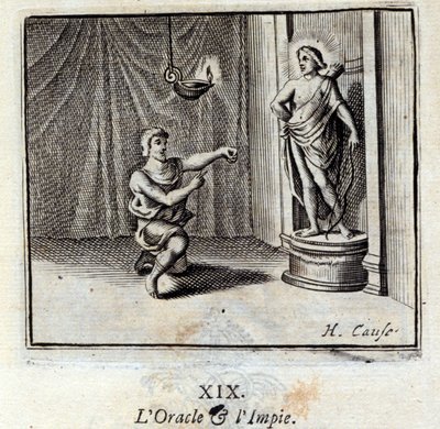 Het Orakel en de Goddeloze door Francois Chauveau