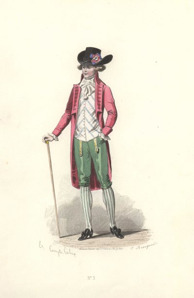 Dandy, tijdperk van Marie Antoinette door Francois Claudius Compte Calix