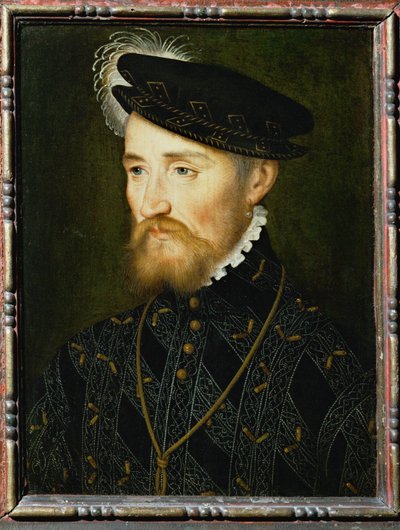 Francois de Lorraine, hertog van Guise ... door François Clouet