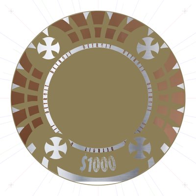 PokerChip, 2015 door Francois Domain