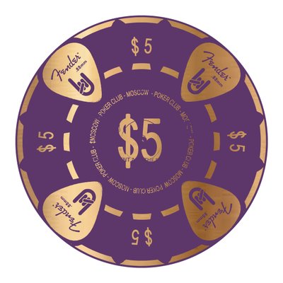 PokerChip, 2015 door Francois Domain