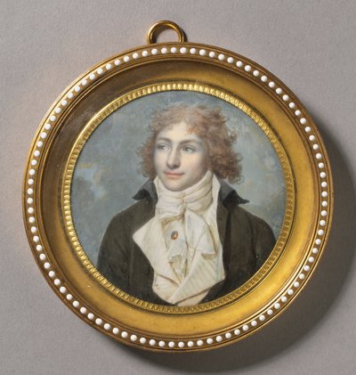 Portret van een man, 1794-1795 door Francois Dumont