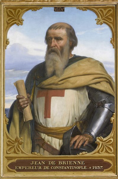 Jan van Brienne, Koning van Jeruzalem door Francois Edouard Picot