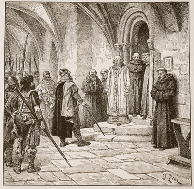 Swein eist losgeld, illustratie uit 