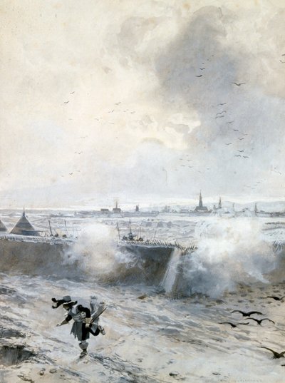 Beleg van Arras, onder Lodewijk XIII, Dertigjarige Oorlog, 1640 door Francois Flameng