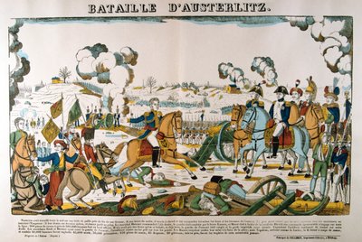 Slag bij Austerlitz, 2 december 1805, ca. 1835 door Francois Georgin