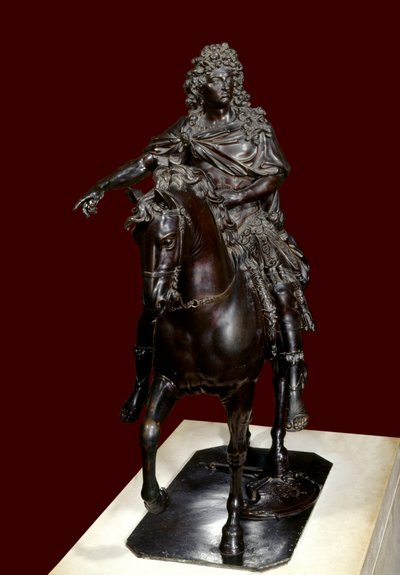 Ruiterstandbeeld van koning Lodewijk XIV door Francois Girardon