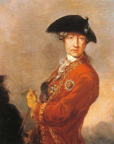 Portret van Prins Wenzel Anton Furst Kaunitz-Rietberg door Francois Giuseppe Casanova