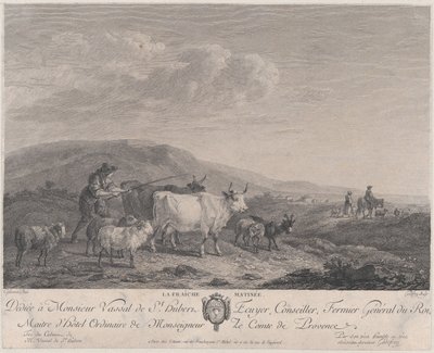 De frisse ochtend door Francois Godefroy