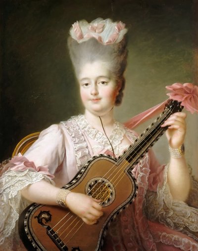 Marie Clotilde van Frankrijk, koningin van Sardinië door Francois Hubert Drouais