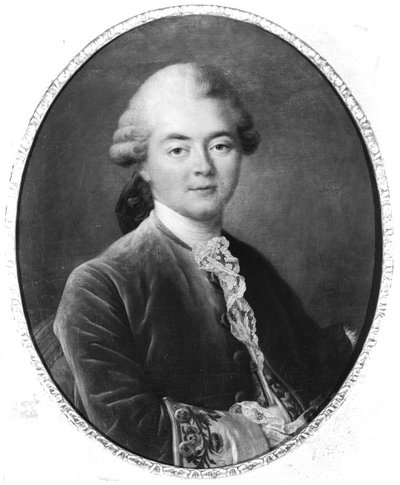 Portret van een jonge heer, 1769 door Francois Hubert Drouais