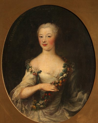 Portret van een vrouw, 1786 door Francois Hubert Drouais