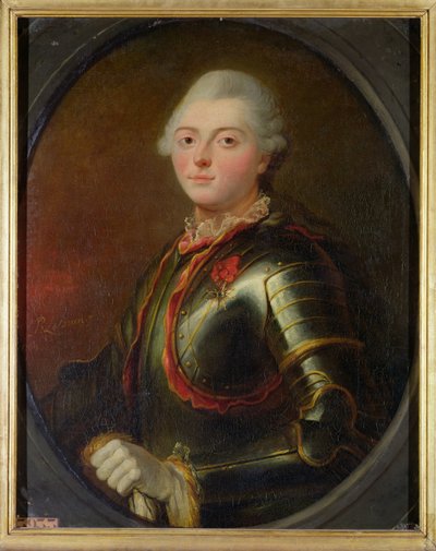 Admiraal Charles-Henri Theodat (1729-94) Graaf van Estaing, 1769 door Francois Jean Baptiste Topino Lebrun