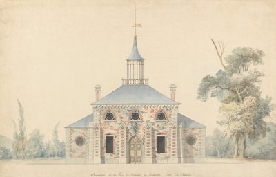 Een Verhoging voor de Geprojecteerde Molen in Méréville, z.j. door Francois Joseph Belanger