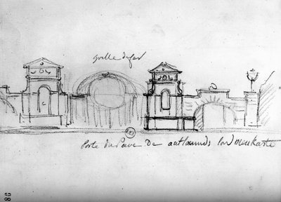 Architectonische Schets uit 