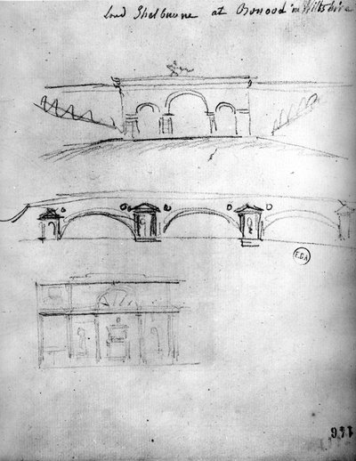 Architectonische Schets uit 
